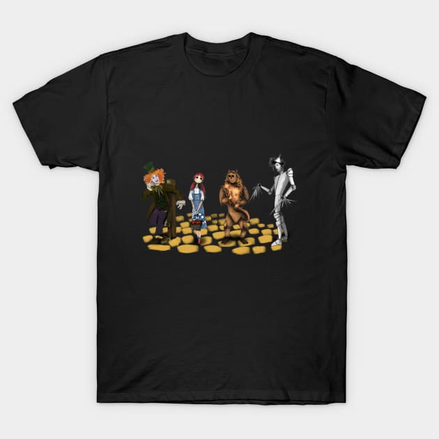 Wizard of Oz Burton Style T-Shirt by BeverlyHoltzem